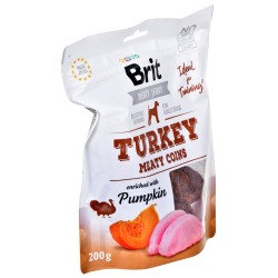 Brit Jerky Turkey Meaty Coins - Indyk - przysmak dla psa - 200 g