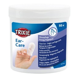 TRIXIE Ear-Care - Chusteczki do uszu - 50 sztuk