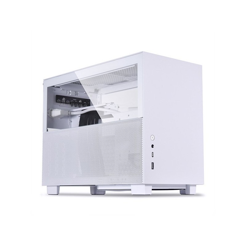 Obudowa Lian Li Q58W4 Mini-ITX, PCIE 4.0 Edition - biała Obudowa Lian Li Q58W4 Mini-ITX, PCIE 4.0 Edition - biała