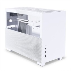 Obudowa Lian Li Q58W4 Mini-ITX, PCIE 4.0 Edition - biała