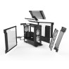 Obudowa Phanteks Enthoo Evolv PH-ES518XTG_DGS01 (ATX, Extended ATX, Micro ATX, Mini ITX kolor srebrny)
