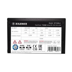 Xilence XP750R6.2 moduł zasilaczy 750 W 20+4 pin ATX ATX Czarny