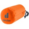 Deuter Bivibag UL Dorosły Śpiwór typu mumia Aluminium, Poliester, Polietylenosulfon (PES), Poliuretan (PU) Czarny, Pomarańczowy