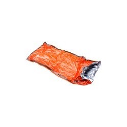 Deuter Bivibag UL Dorosły Śpiwór typu mumia Aluminium, Poliester, Polietylenosulfon (PES), Poliuretan (PU) Czarny, Pomarańczowy