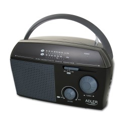 Radio Adler (kolor czarny)